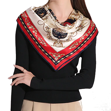 Premium Pure Square Silk Scarves - ElegantScarves.CA