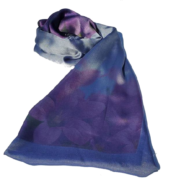 Digital Double Sided Silk Scarves - ElegantScarves.CA