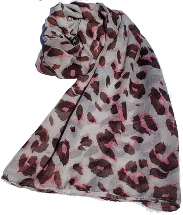 Printed Leopard Pattern Scarf - ElegantScarves.CA