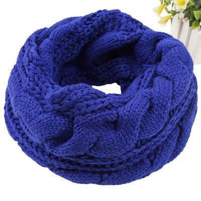 Women Scarf Women Knitted Snood Scarf Winter Infinity Scarves Neck Circle Cable Warm Soft Ring Scarf Female 2020 - ElegantScarves.CA
